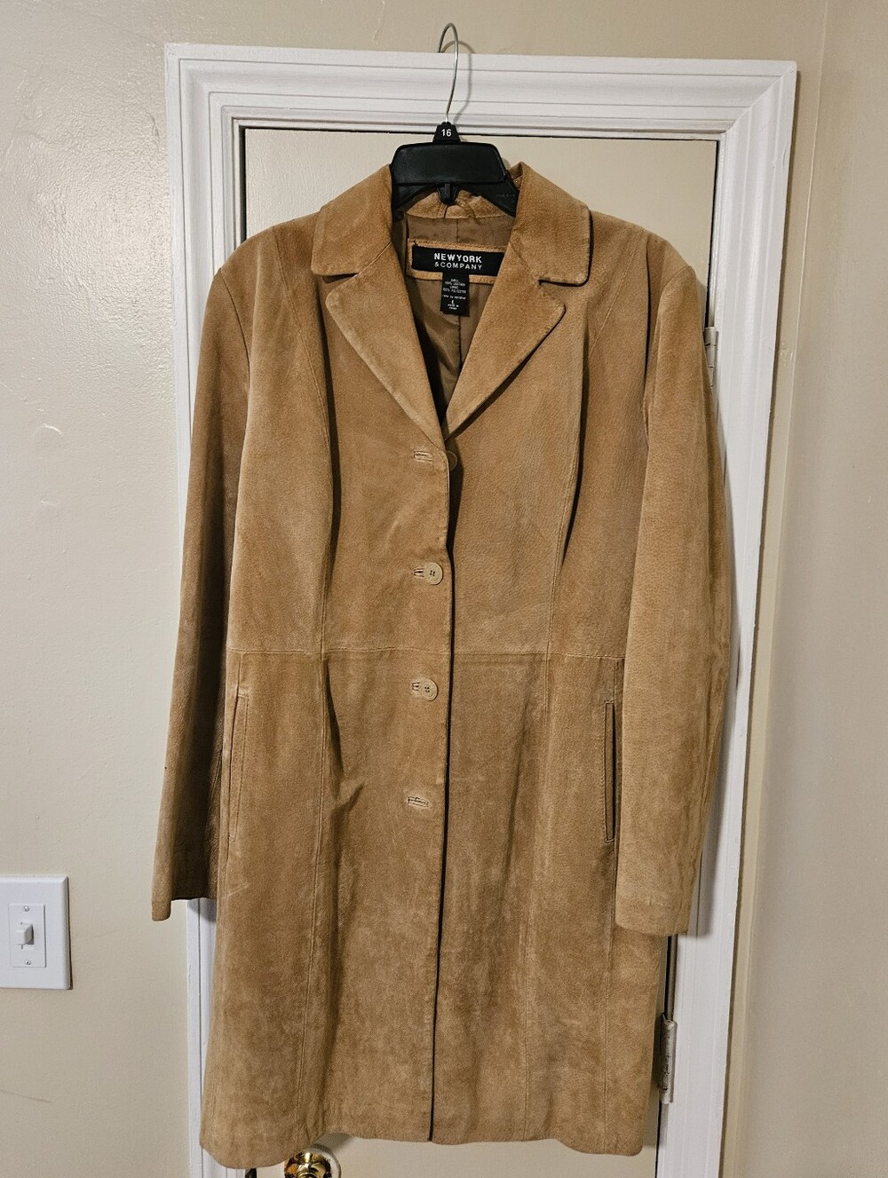 Trench Suede Coat